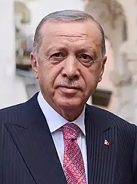 TurkeySubject to 2023 Turkish presidential election, President