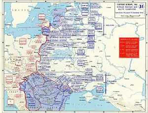 Soviet Operations 19 August to 31 December 1944