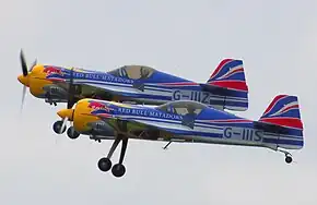 the UK Red Bull MatadorsのSu-26M