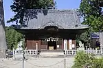 六所神社下宮拝殿（2019年（令和元年）11月）