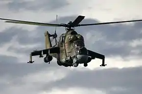 ロシア空軍のMi-24P