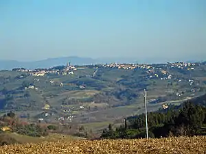 サン・カシャーノ・イン・ヴァル・ディ・ペーザの風景