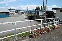 駅前の風景