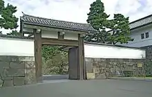 高麗門表側（東京都 江戸城外桜田門）