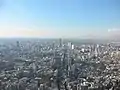 渋谷方面を望む（2003年12月13日撮影）