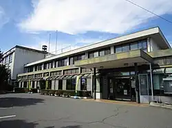 子持村役場（現・渋川市役所子持総合支所）