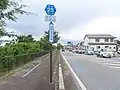 彦根市大薮町。さざなみ街道。