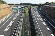 C3東海環状自動車道側から見る。