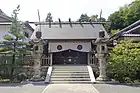 塩竃神社拝殿（2021年（令和3年）7月）