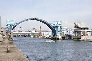 尻無川水門全景