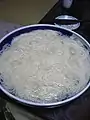 家庭で出される素麺