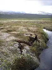 スウェーデンの裂けている地形