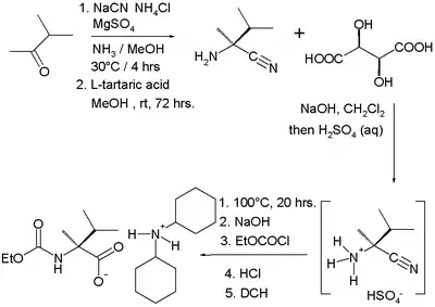 Strecker synthesis application Kuethe 2007