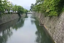 駿府城の外堀