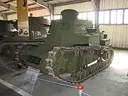 クビンカ戦車博物館のT-18