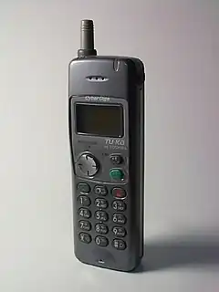 TU-KAの端末例・TH371 東芝製 1997年