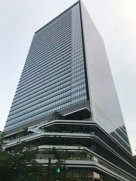 本社およびグループ各社が入居する東京ポートシティ竹芝