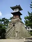 高燈篭（香川県/琴平町）1865年（慶応元年）完成で三階建て。重要有形民俗文化財。