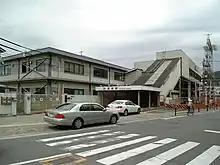 近鉄高安駅（西口）近鉄高安検車区