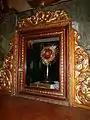 Saint Isidore the Laborer relic at the St. Isidore Church in  , Philippines.