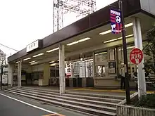 旧駅舎・改札口（2006年7月）