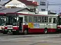 一般路線バス（同社営業所にて。画像の車両は廃車済み。）