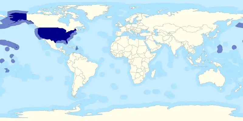 アメリカ合衆国の排他的経済水域