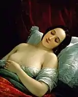 「眠る女性」(c.1820)