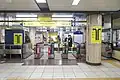 東京メトロ・神保町交差点方面改札（2022年12月）