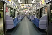 5000系車内（2次車5102F）