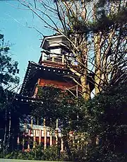 船橋大神宮灯明台（1880年築、千葉県船橋市）