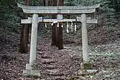 高峯神社の鳥居