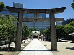 警固神社参道