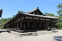 日本奈良県奈良市唐招提寺礼堂