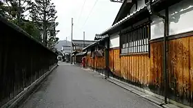 金堂の町並み