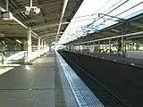 駅ホーム（2007年10月）