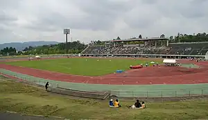 岡山県津山陸上競技場