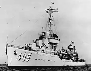 USS Sims DD-409