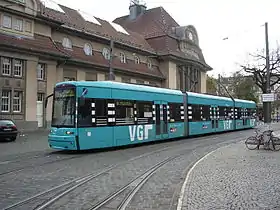 フランクフルトの路面電車（南駅）