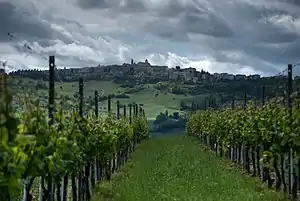 クプラモンターナの風景