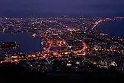 函館山の夜景（2012年7月）