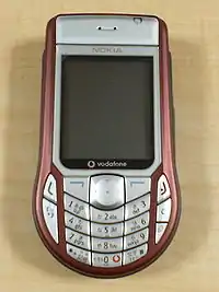 Vodafone 702NK（ノキア、2004年）