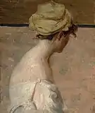 「黄色いターバンの女性」(c.1900)