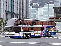 青春メガドリーム号西日本JRバス749-2994 （火災事故に遭い廃車）