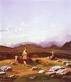 ヴィルヘルム・フォン・コベル: Hunters in the Alps, 1828年