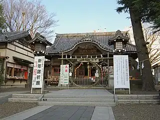 八剱八幡神社社殿（2006年12月31日撮影）