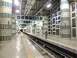 Yenikapı駅のM2号線ホーム